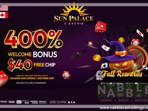 Sun Palace casino bonus codes 10a