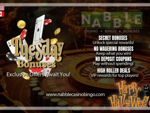 USA casinos Tuesday bonuses Halloween