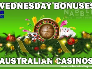 Australian casinos Wednesday Christmas bonus offers