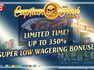 Captain Jack casino bonus codes Limited Time