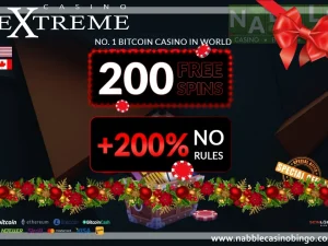 Casino Extreme monthly promo codes Christmas