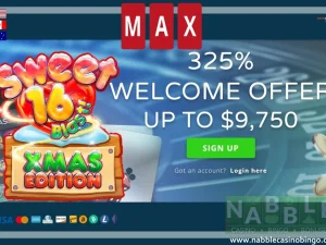 CasinoMax bonuses Sweet 16 Blast Xmas Edition slot