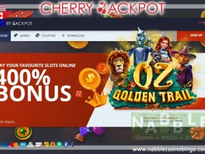 Cherry Jackpot casino bonuses Oz Golden Trail