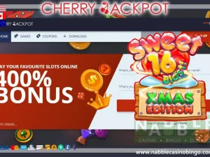 Cherry Jackpot casino bonuses Sweet 16 Blast Xmas Edition slot