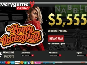 Everygame casino bonus codes Thanksgiving
