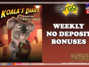 Fair Go casino no deposit bonuses