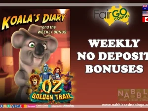 Fair Go casino no deposit bonuses Oz Golden Trail slot