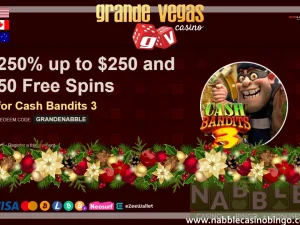 Grande Vegas casino daily bonus codes christmas