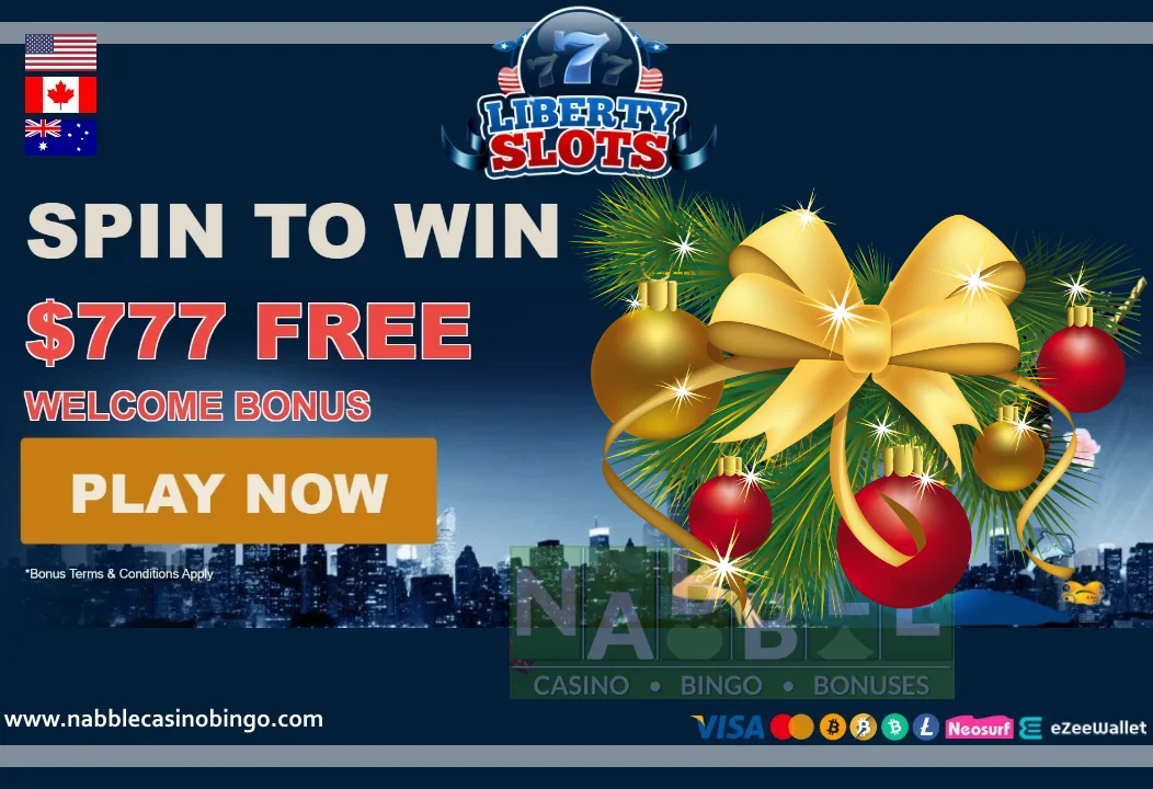 Liberty Slots casino latest bonus offers Christmas