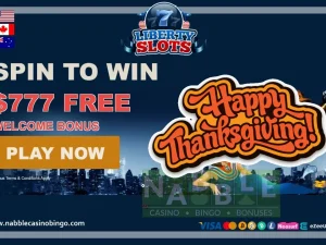 Liberty Slots casino latest bonus offers Thanksgiving