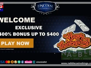 Lincoln casino latest bonus offers Thanksgiving
