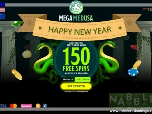 Mega Medusa casino bonus codes New Year