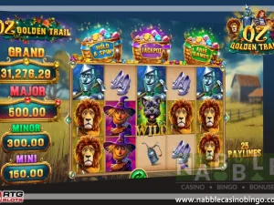 Oz Golden Trail Slot