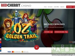 Red Cherry casino bonus codes Oz Golden Trail slot