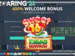 Roaring21 casino bonuses Sweet 16 Blast Xmas Edition slot