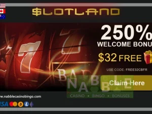 Slotland casino newsletter bonus