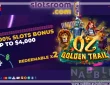 Slotsroom casino bonuses Oz Golden Trail