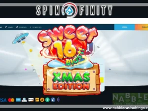 Spinfinity casino bonus codes Sweet 16 Blast Xmas Edition slot