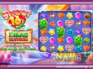 Sweet 16 Blast Xmas Edition slot overview