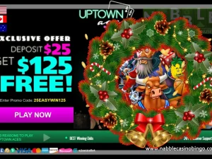 Uptown Aces casino sigh up options Christmas