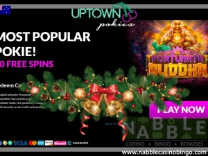 Uptown Pokies casino bonus codes Christmas