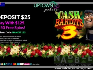 Uptown Pokies sign up bonus codes Christmas