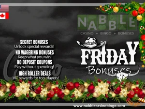 Weekend bonuses USA Friday Christmas