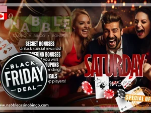 Weekend bonuses USA Saturday Black Friday