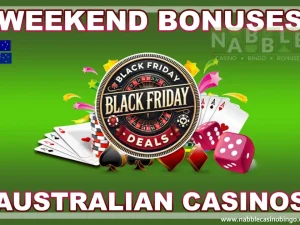 Weekend casino bonuses Australia Black Friday