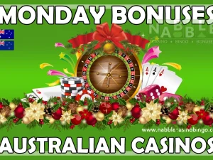 Australian casinos Monday bonuses Christmas