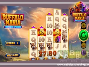 Buffalo Mania Thunder Springs slot overview