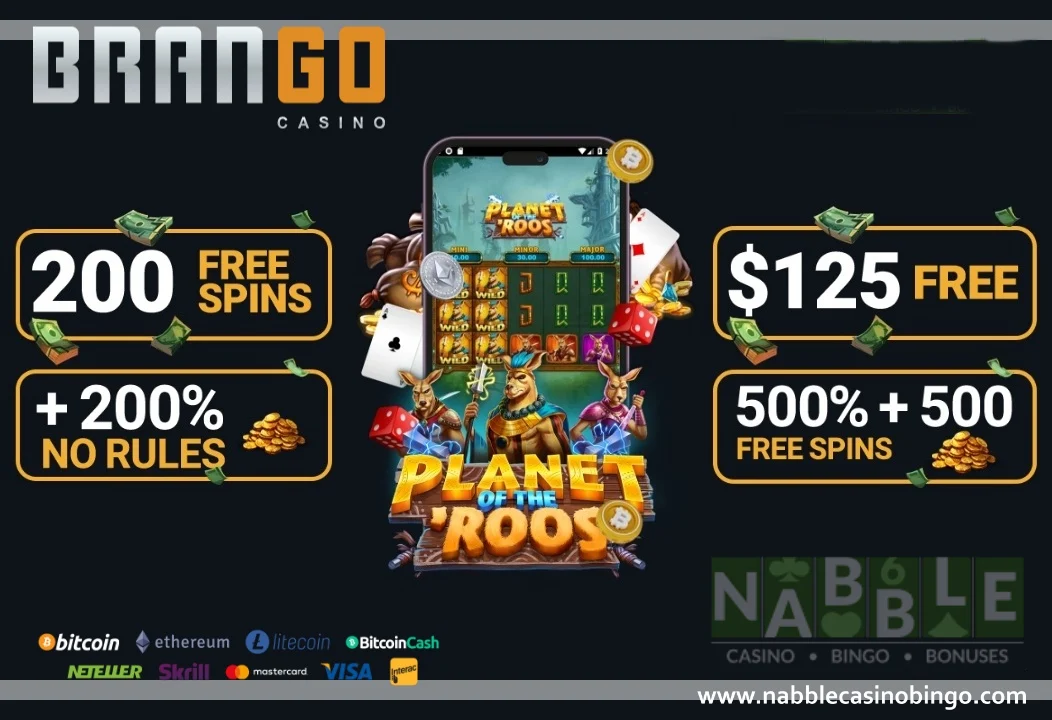 Casino Brango bonus codes