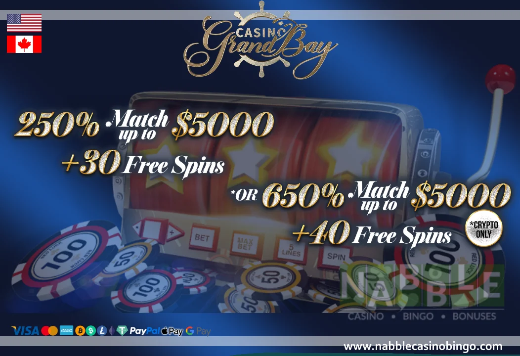 Casino Grand Bay bonus codes