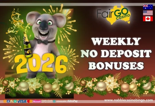 Fair Go casino no deposit bonuses New Year