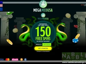 Mega Medusa casino bonus codes