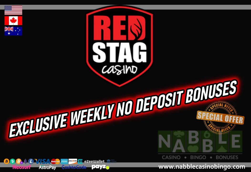 Red Stag casino bonus codes