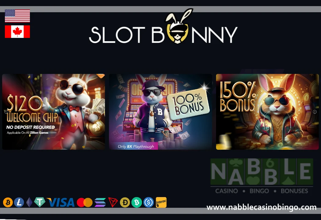 Slot Bunny casino bonus codes