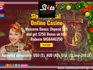 Slots Capital Casino Bonuses Christmas