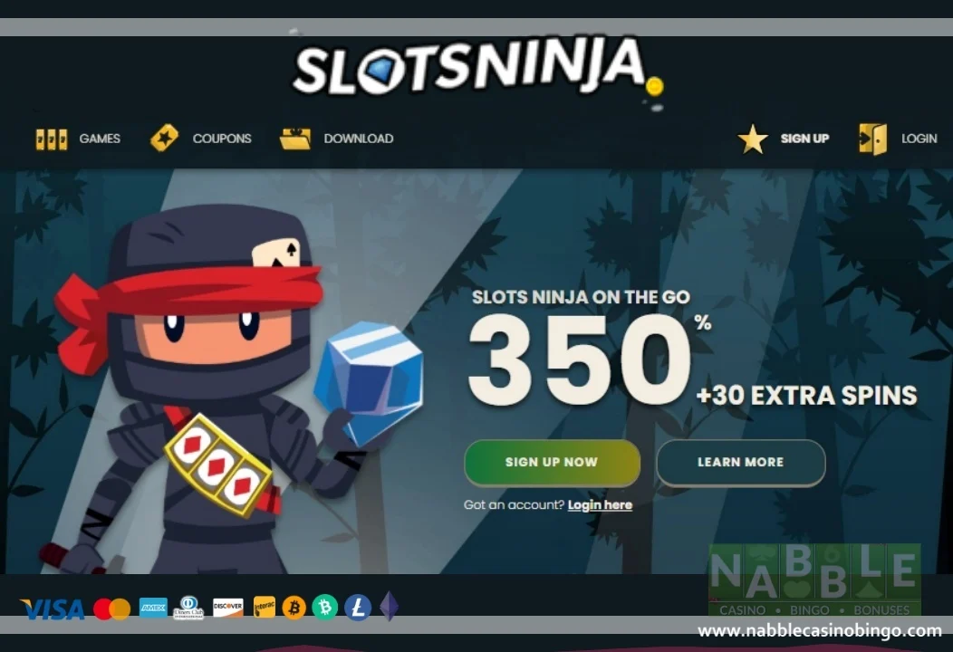 Slots Ninja casino bonus codes