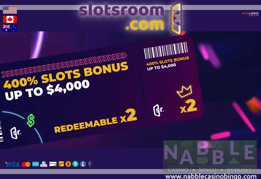 Slotsroom casino bonuses