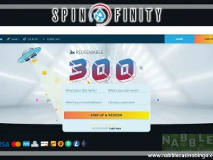 Spinfinity casino bonus codes
