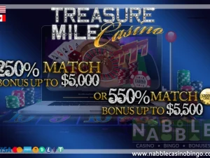 Treasure Mile casino bonus codes 1