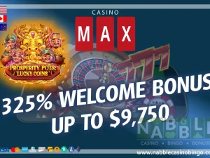 CasinoMax bonuses Prosperity Pots Lucky Coins slot