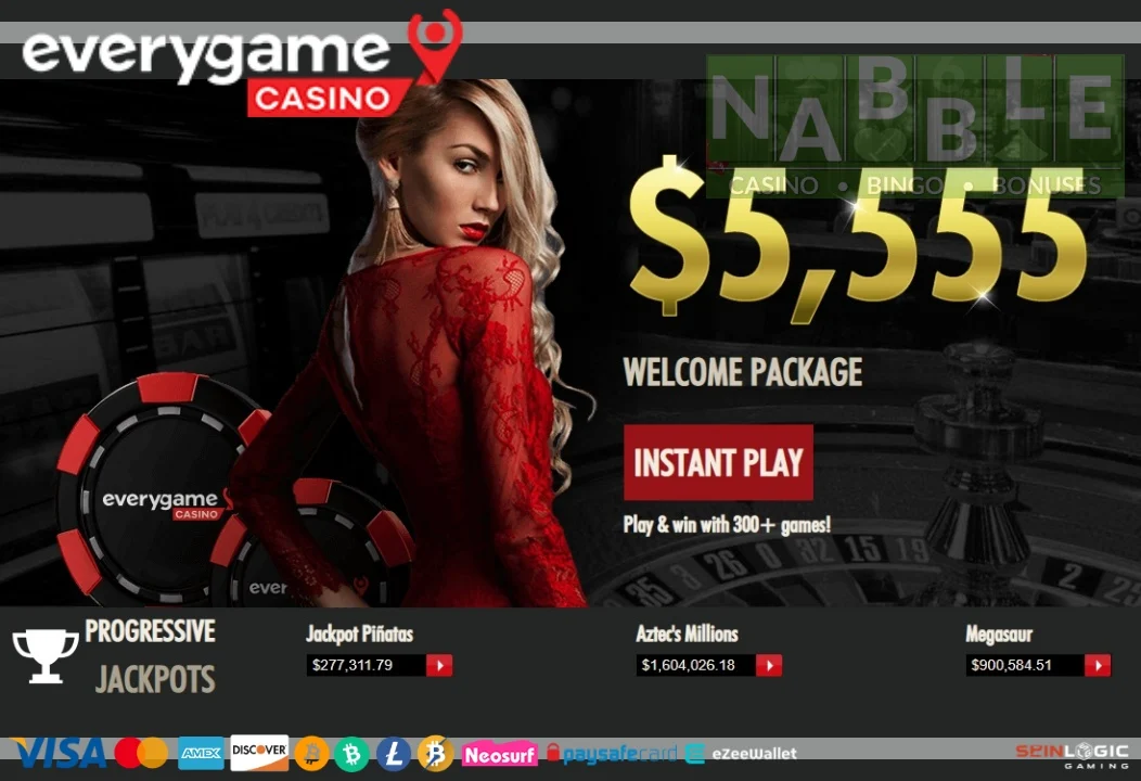 Everygame casino bonus codes