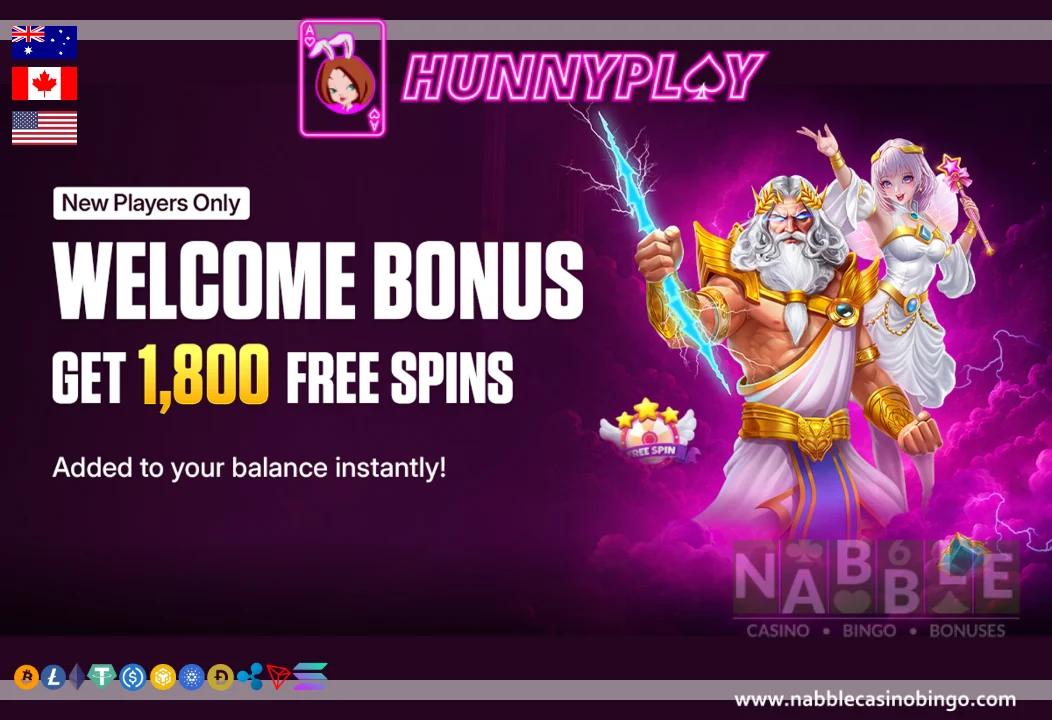 Hunnyplay casino bonuses and promotions