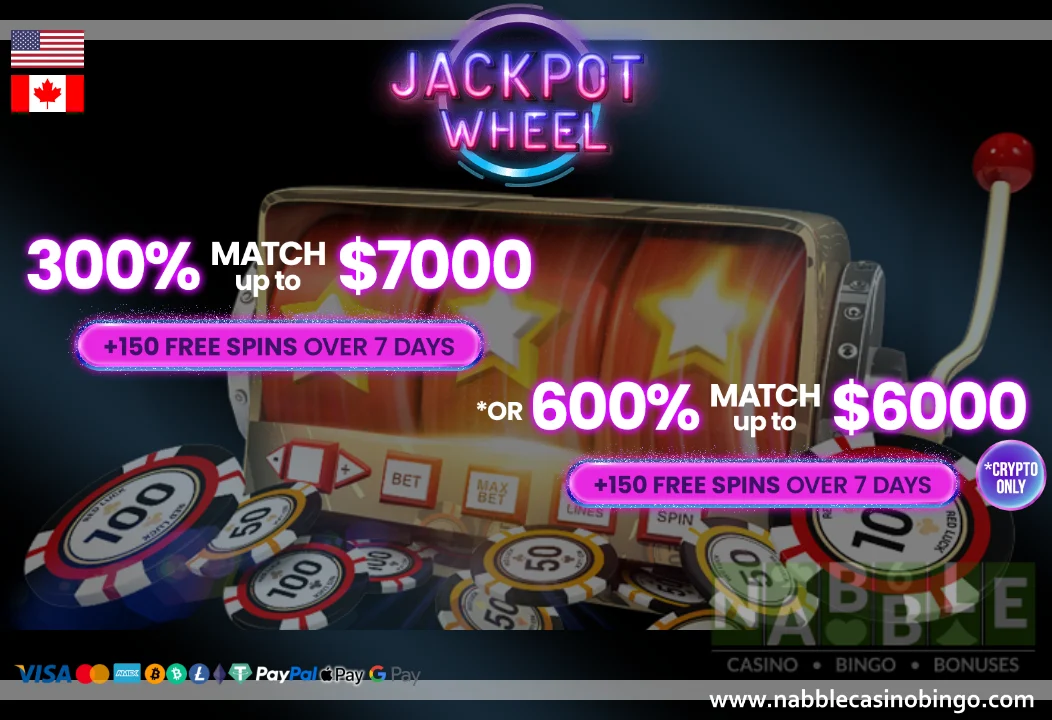 Jackpot Wheel casino bonus codes 1