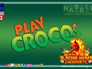 PlayCroco casino bonuses Blazing Horse slot