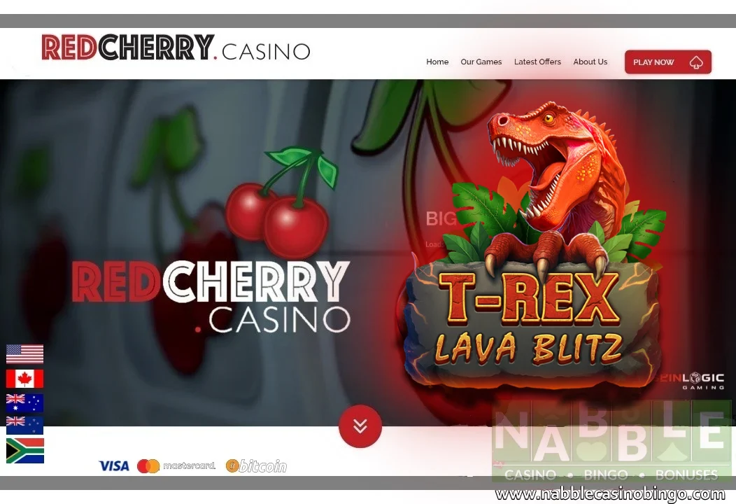 Red Cherry casino bonus codes T-Rex Lava Blitz slot