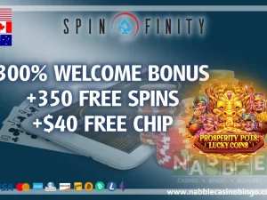 Spinfinity casino bonus codes and promotions