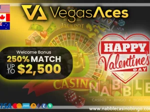 Vegas Aces casino bonuses and promotions Valentines day